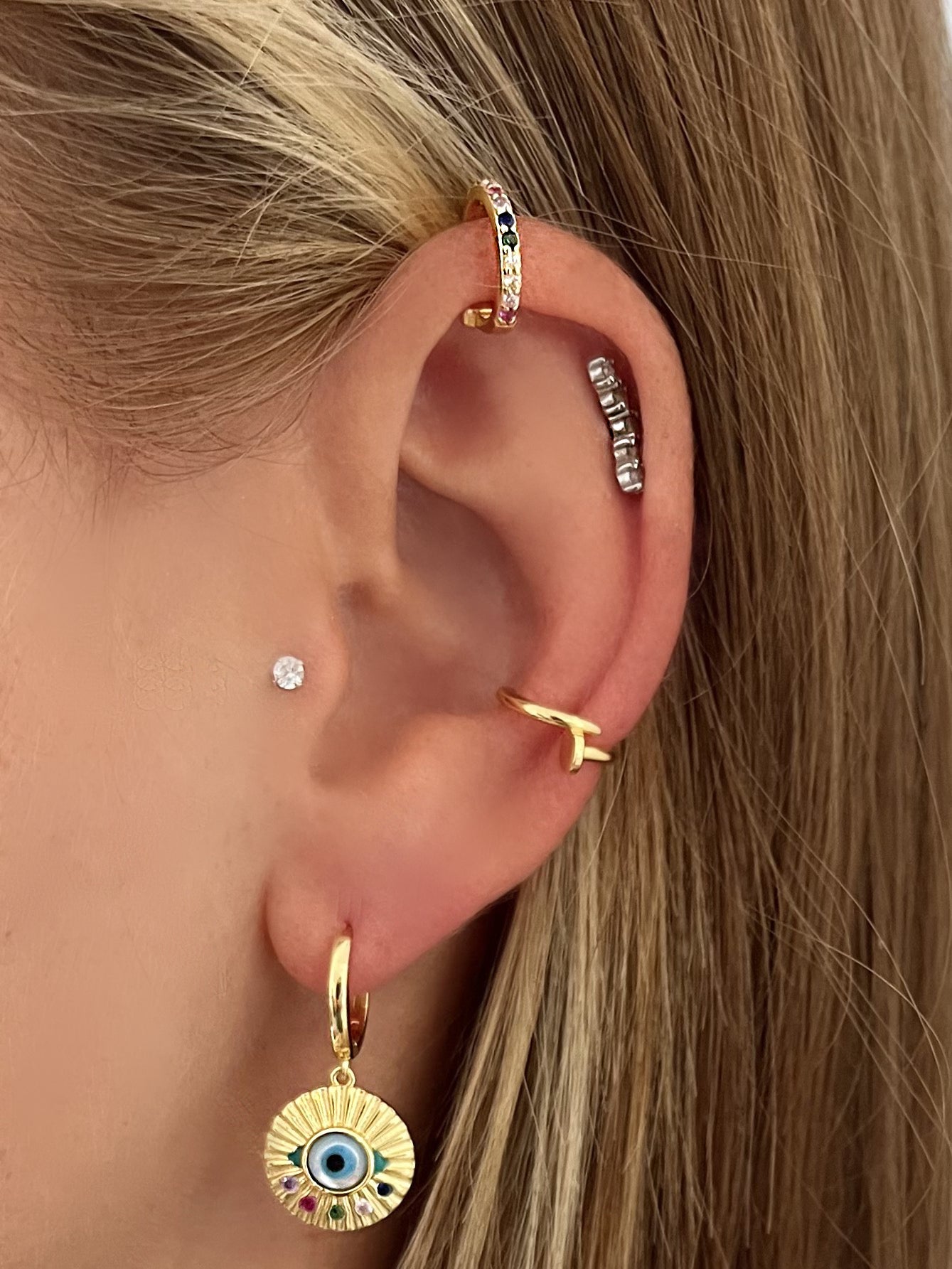 Boucle d'oreille individuelle Indiana