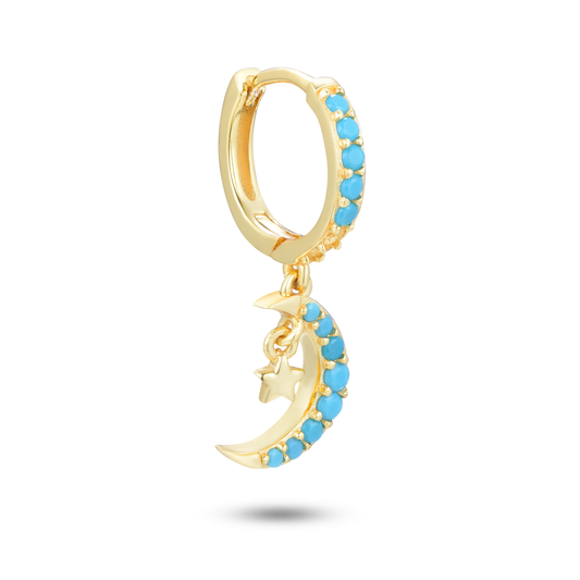 Boucle d'oreille individuelle Indiana